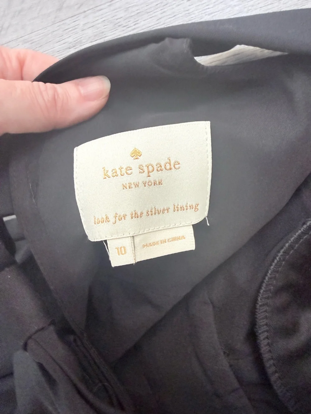 Kate Spade Black Sleeveless Bow Detail Dress
